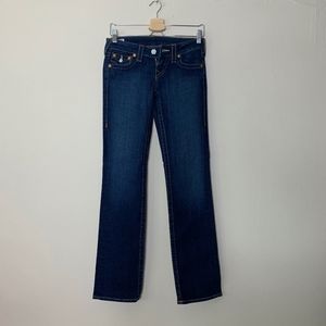 True Religion Billy Straight Leg Jeans | Size 25